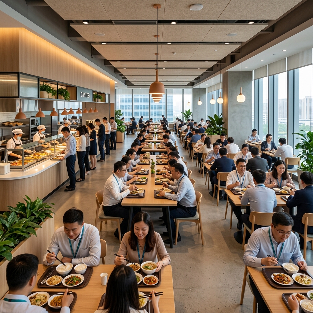 某省属国有企业集团总部大楼智慧食堂建设项目